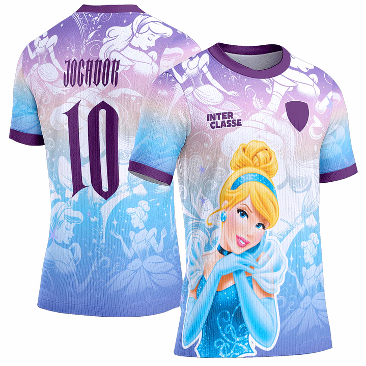 Arte Vetor Camisa Interclasse 0985 Cinderela 1