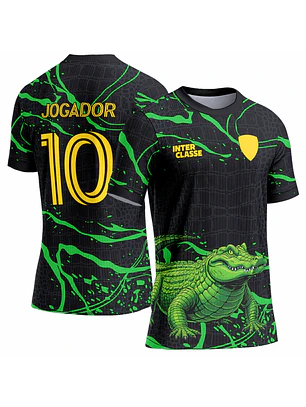 Arte Vetor Camisa Interclasse 0987 Crocodilo