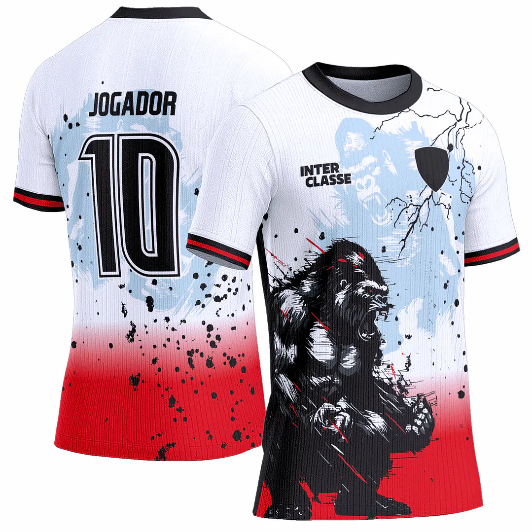 Arte Vetor Camisa Interclasse 0993 Gorila 1