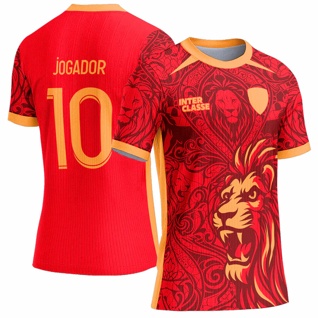Arte Vetor Camisa Interclasse 0994 Leão 1