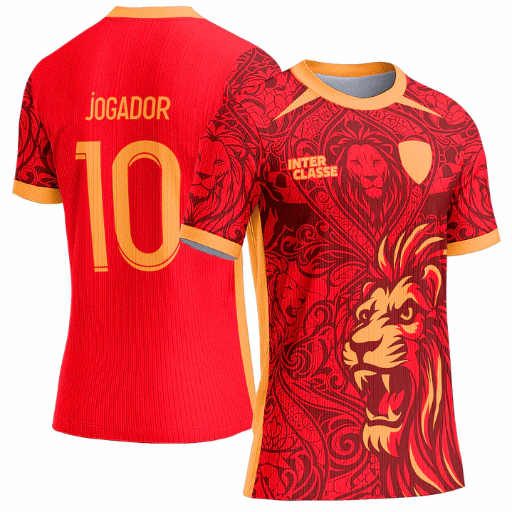 Arte Vetor Camisa Interclasse 0994 Leão 1