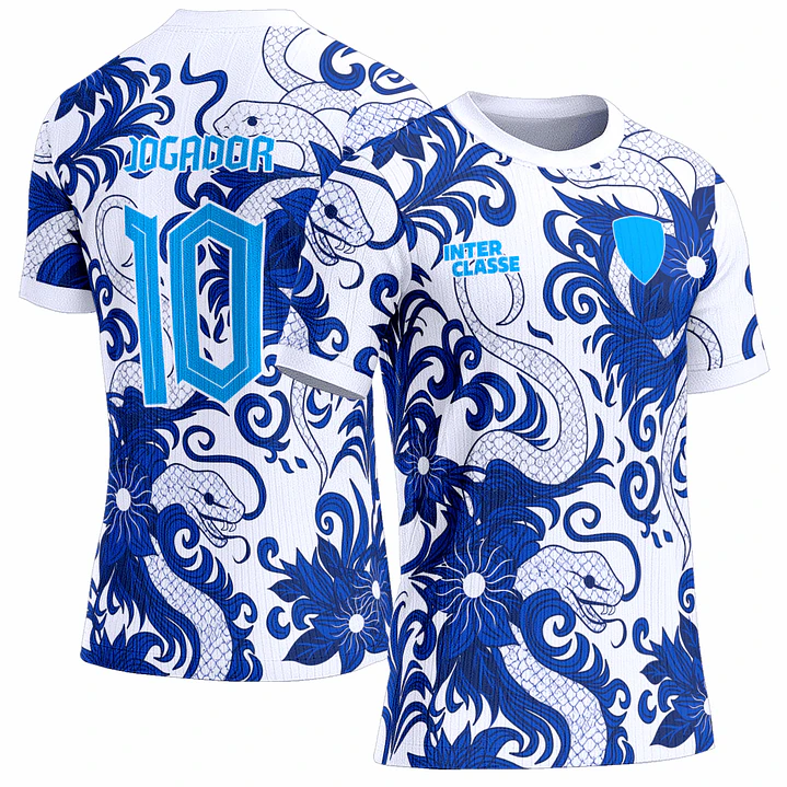 Arte Vetor Camisa Interclasse 0996 Serpente 1