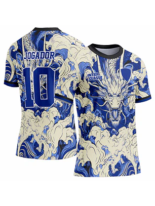 Arte Vetor Camisa Interclasse 1000 Dragão