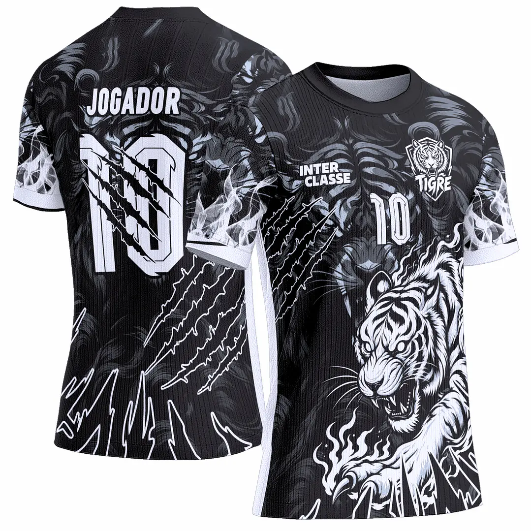 Arte Vetor Camisa Interclasse 1004 Tigre 1