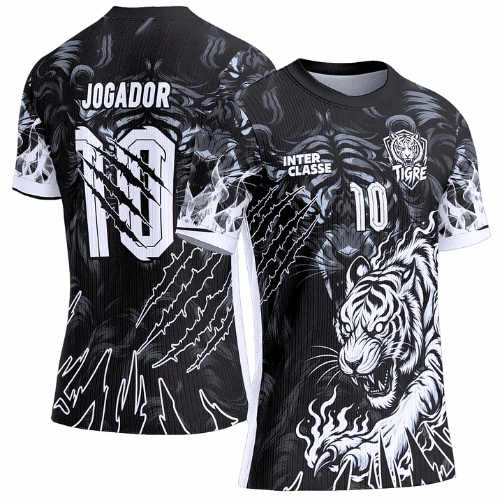 Arte Vetor Camisa Interclasse 1004 Tigre 1
