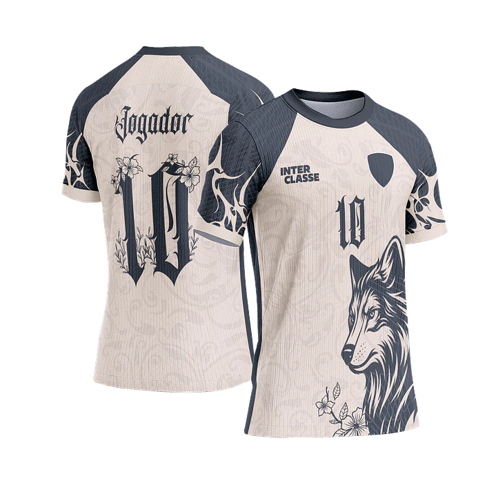 Arte Vetor Camisa Interclasse 1006 Lobo 1