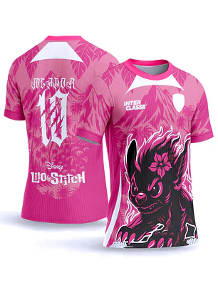 Arte Vetor Camisa Interclasse 1008 Lilo & Stitch