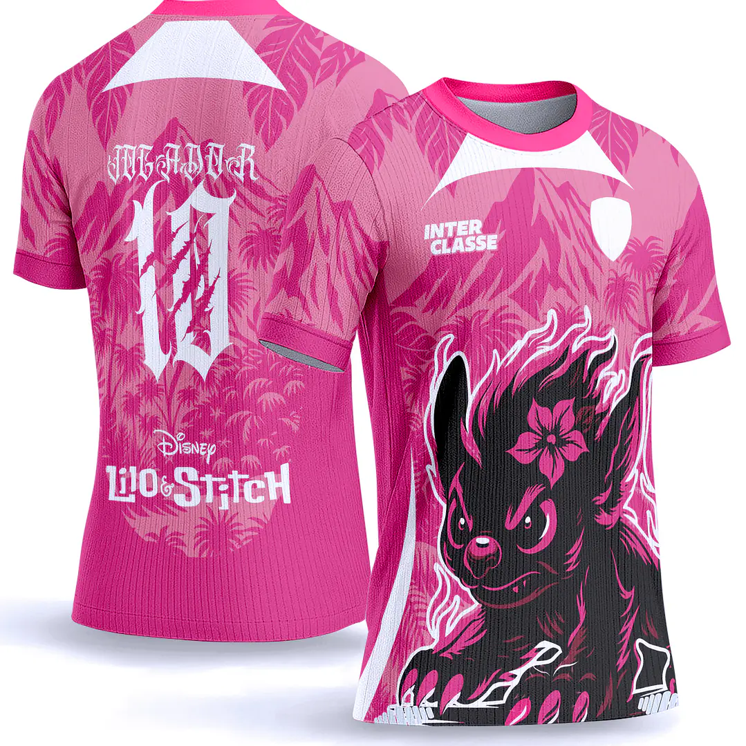 Arte Vetor Camisa Interclasse 1008 Lilo & Stitch 1