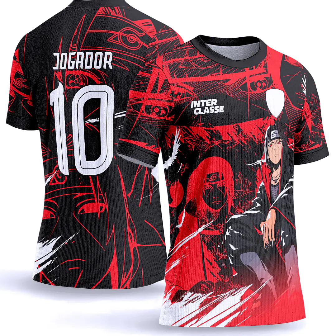 Arte Vetor Camisa Interclasse 1009 Naruto (Itachi Uchiha) 1
