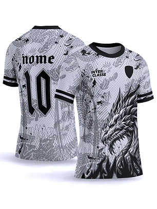 Arte Vetor Camisa Interclasse dragão1089