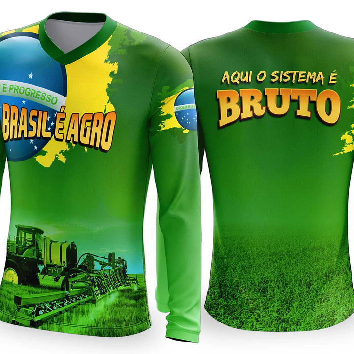 Arte estampa camisa Agro Mod-23 1