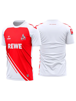 Arte Vetor Camisa FC Köln Local 2022-2023