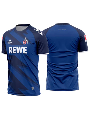 Arte Vetor Camisa FC Köln Terceira 2022-2023
