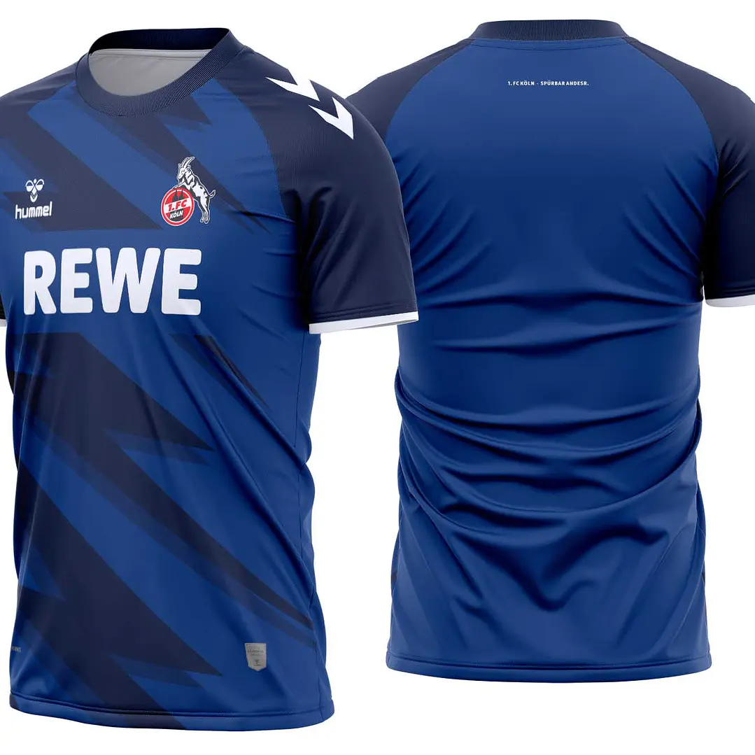 Arte Vetor Camisa FC Köln Terceira 2022-2023 1