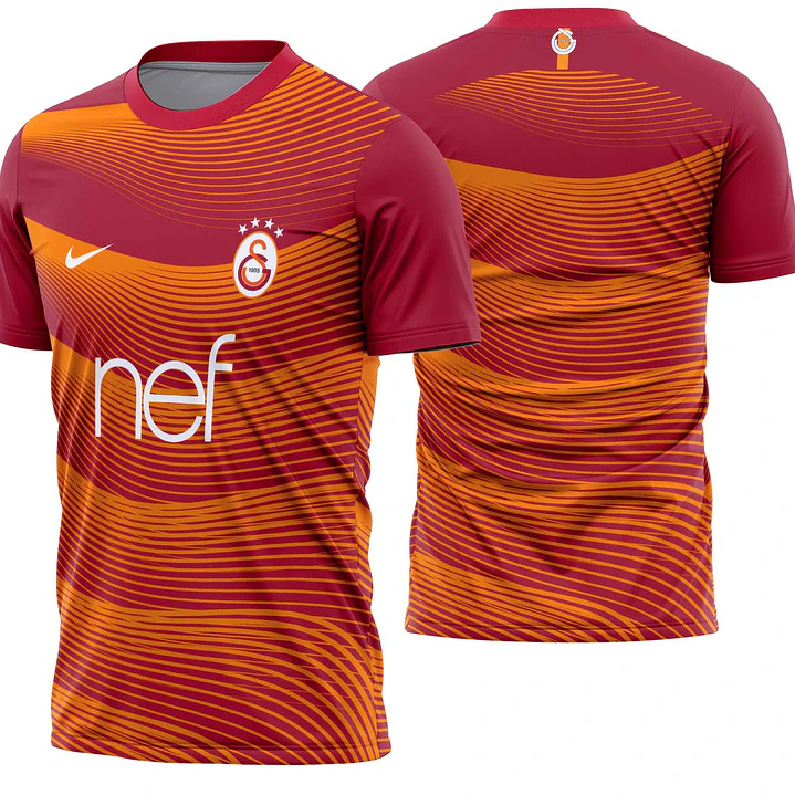 Arte Vetor Camisa Galatasaray Conceito 1