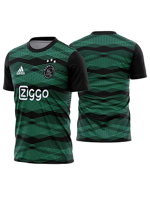 Arte Vetor Camisa Ajax personalizada