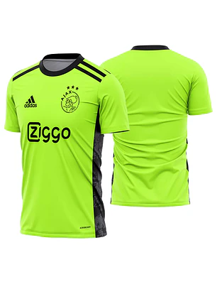 Arte Vetor Camisa Ajax Goleiro 2020-2021