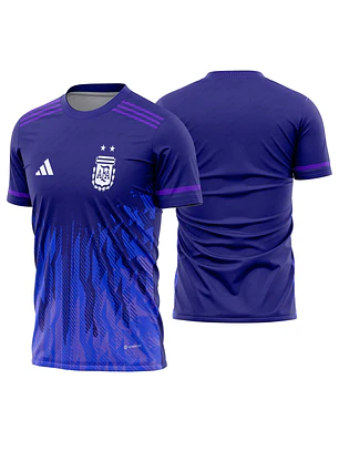 Arte Vetor Camisa Argentina Alternativa 2022-2023