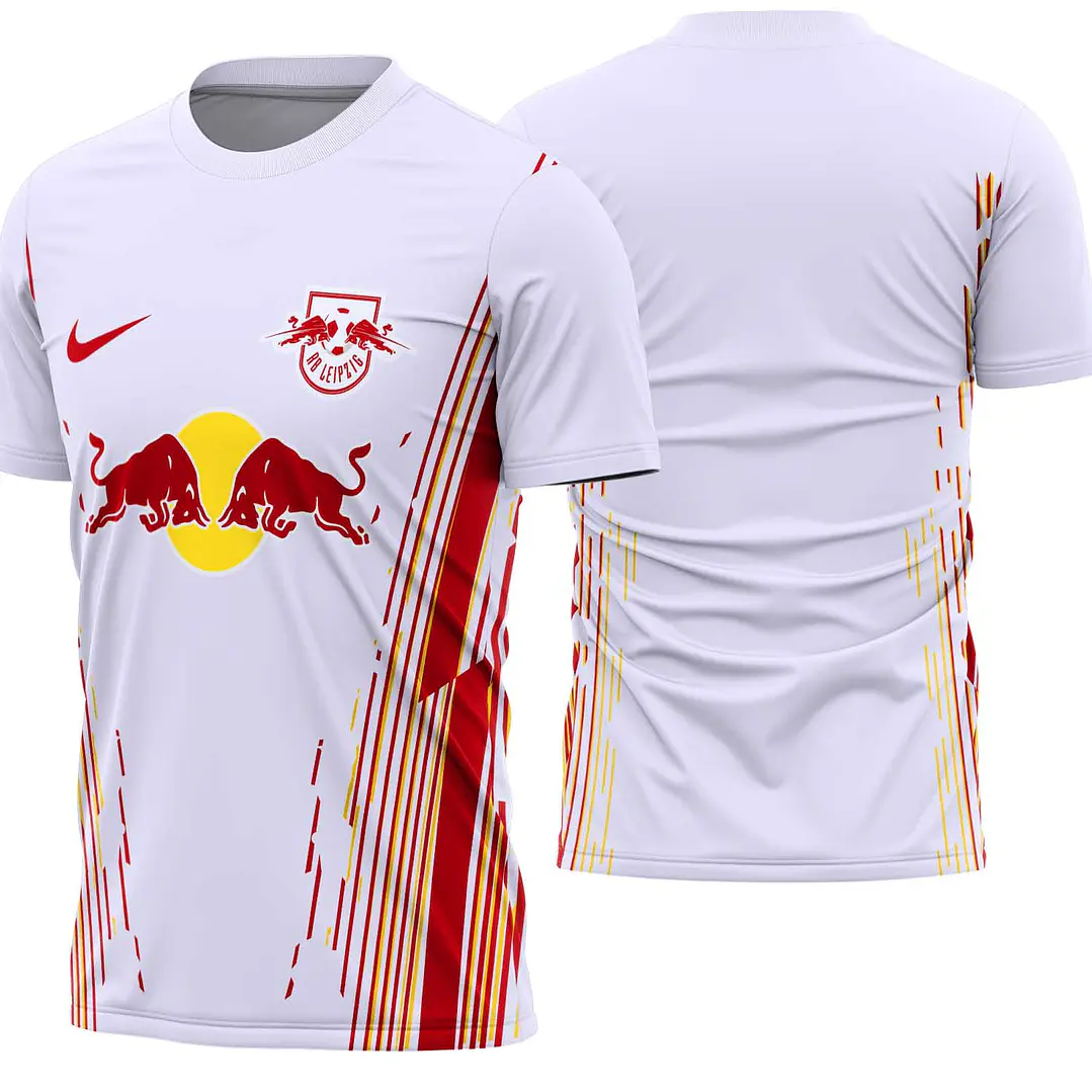 Arte Vetor Camisa RB Leipzig 2020-21 1