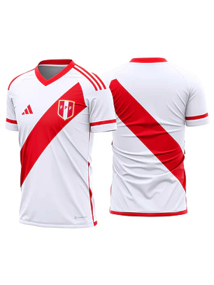 Arte Vetor Camisa Peru Local 2023