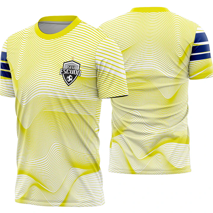 Arte Vetor Camisa Futebol Amador Mod-382 1
