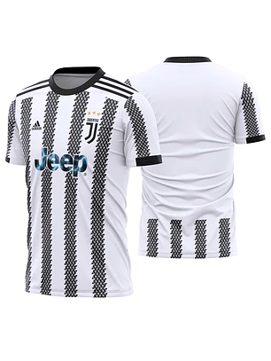 Arte Vetor Camisa Juventus Local 2022-2023