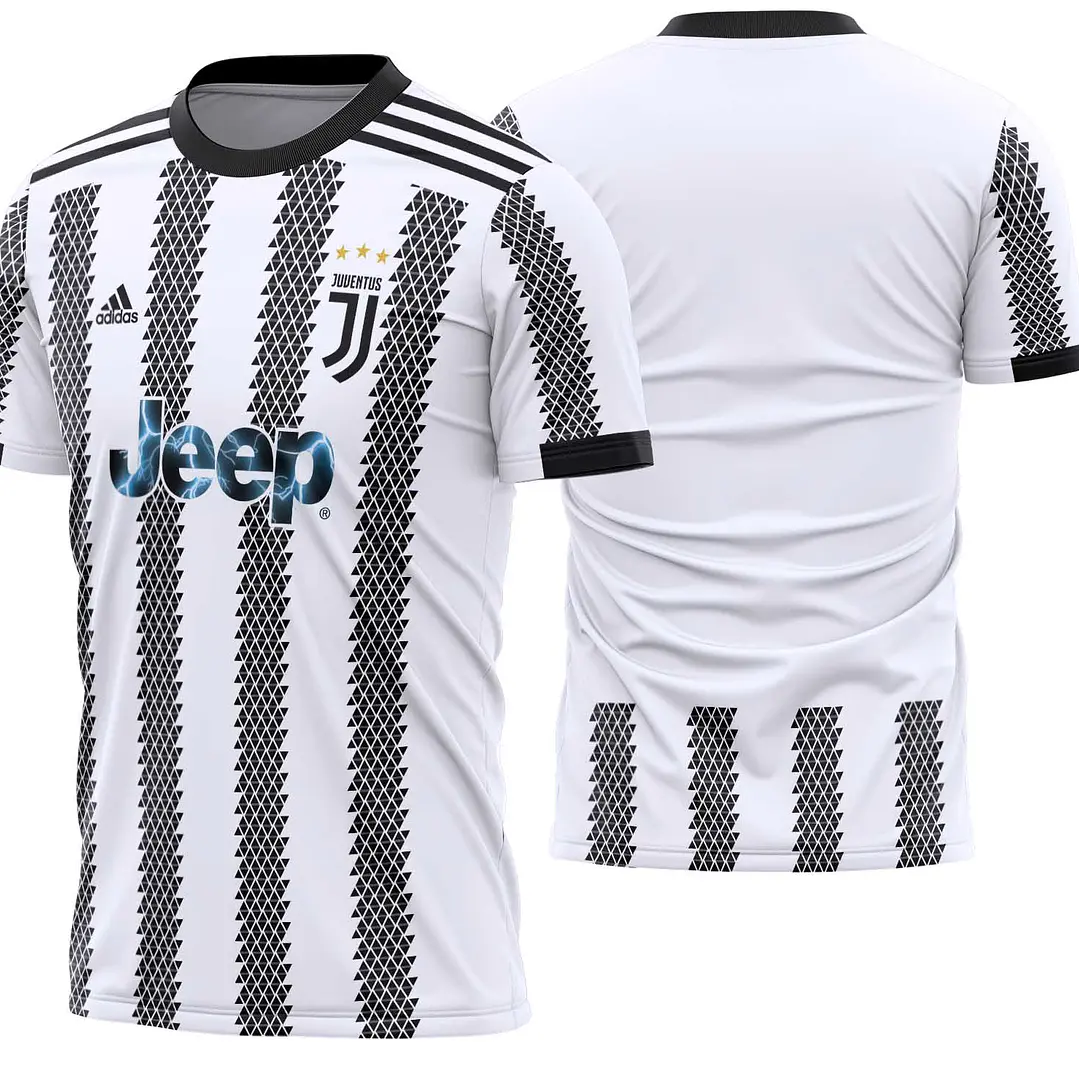Arte Vetor Camisa Juventus Local 2022-2023 1