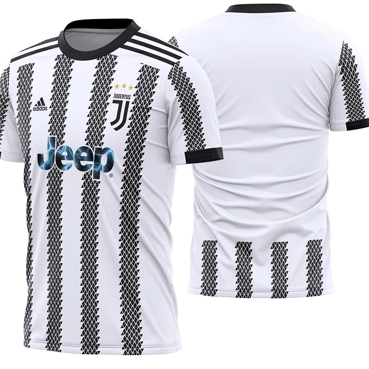 Arte Vetor Camisa Juventus Local 2022-2023 1