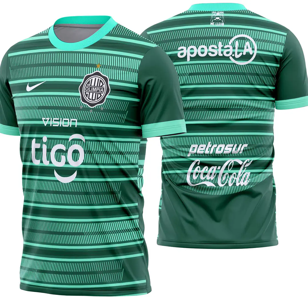 Arte Vetor Camisa Club Olímpia 2023 1
