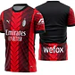 Arte Vetor Camisa AC Milan Local 2023-2024 - Thumbnail 1