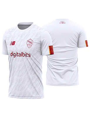 Arte Vetor Camisa Roma Alternativa 2022-23