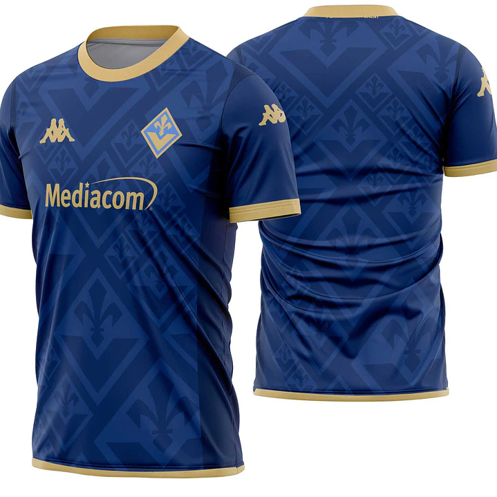 Arte Vetor Camisa Fiorentina Terceira 2022-23 1