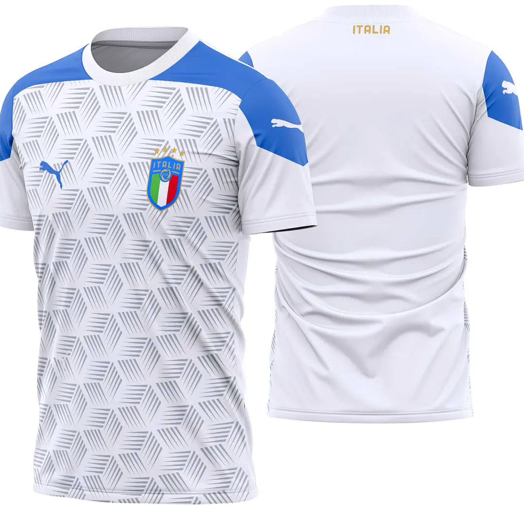 Arte Vetor Camisa Itália Personalizada 1