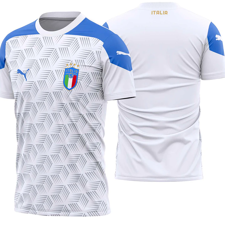 Arte Vetor Camisa Itália Personalizada 1