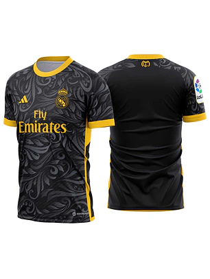 Arte Vetor Camisa  Real Madrid Conceito 2023-24