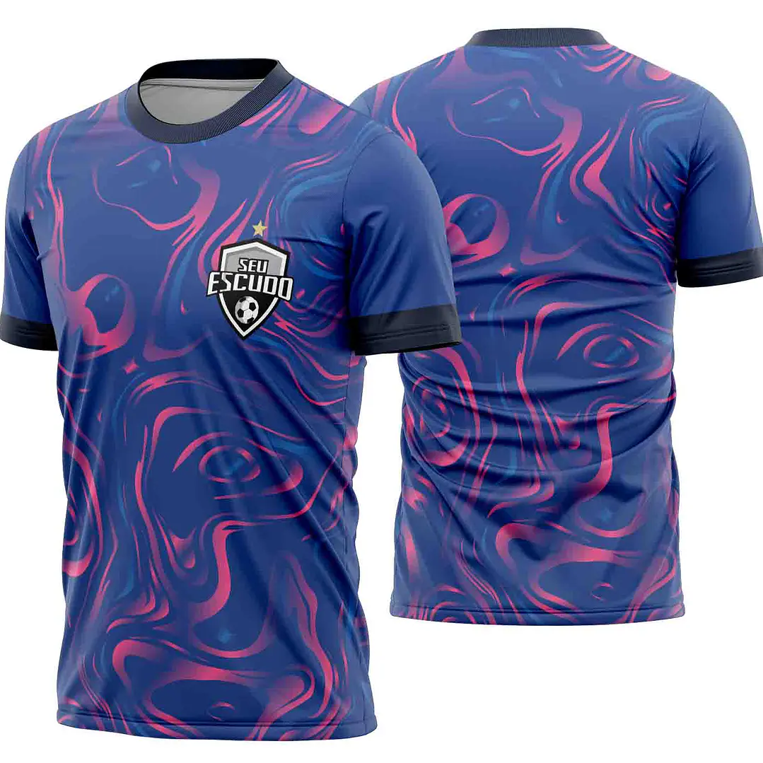 Arte Vetor Camisa Futebol Amador Mod-10 1