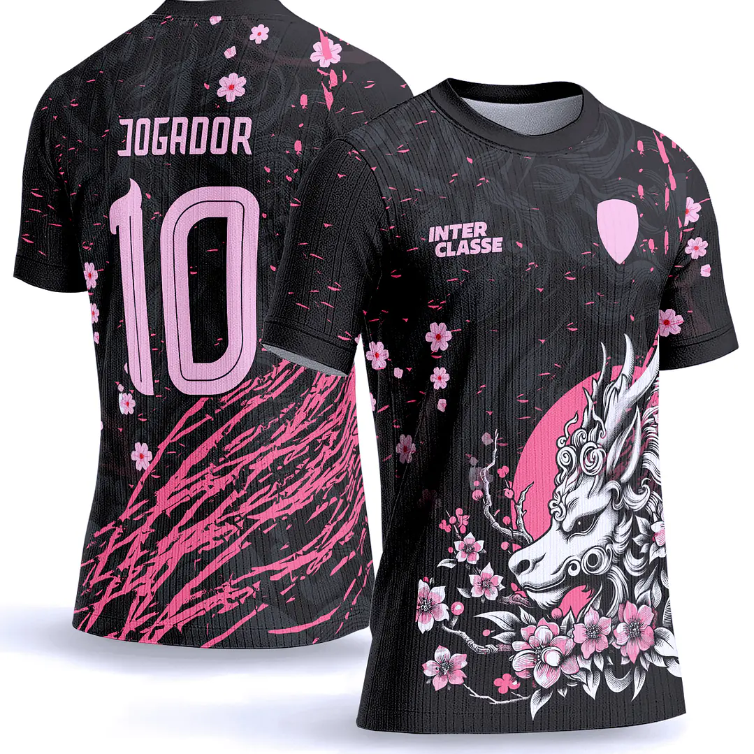 Arte Vetor Camisa Interclasse 1016 Monster Hunter Kirin 1