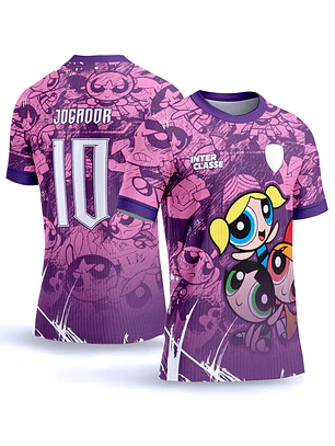 Arte Vetor Camisa Interclasse 1017 As Meninas Superpoderosa
