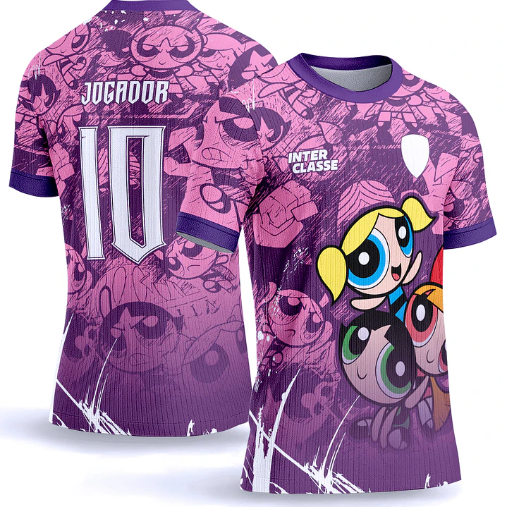 Arte Vetor Camisa Interclasse 1017 As Meninas Superpoderosa 1