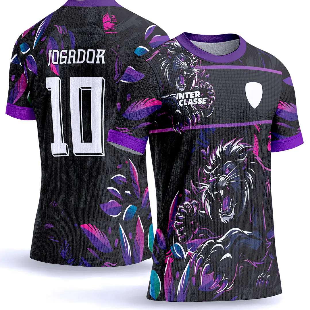 Arte Vetor Camisa Interclasse 1018  Leão 1