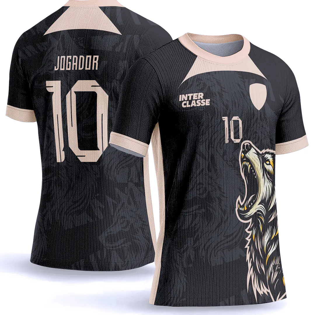 Arte Vetor Camisa Interclasse 1022 Lobo 1