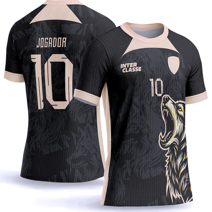 Arte Vetor Camisa Interclasse 1022 Lobo 1