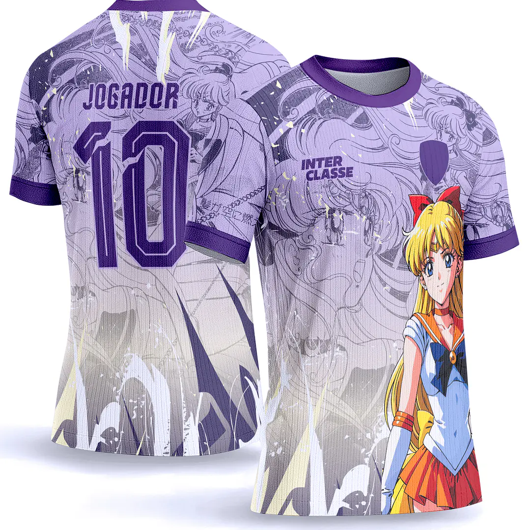 Arte Vetor Camisa Interclasse 1025 Sailor Moon Minako Aino 1