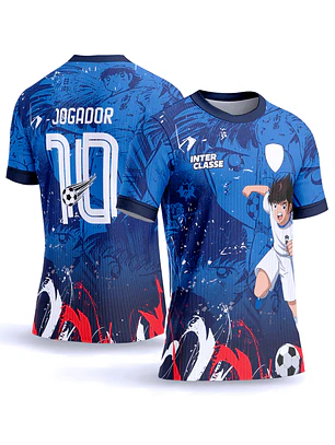 Arte Vetor Camisa Interclasse 1028 Capitão Tsubasa Oliver Atom