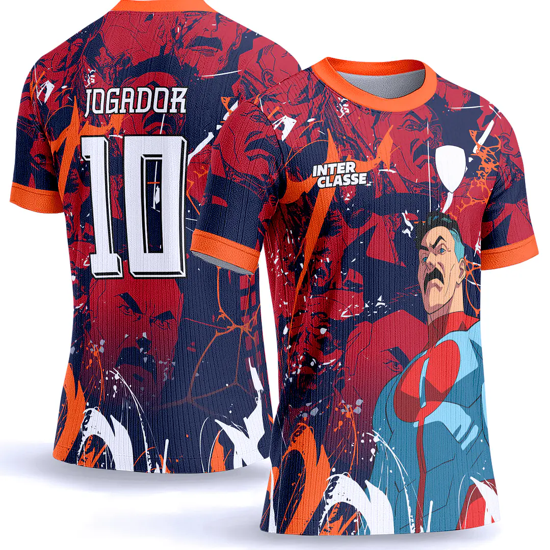 Arte Vetor Camisa Interclasse 1029 Invencível Omni Man 1