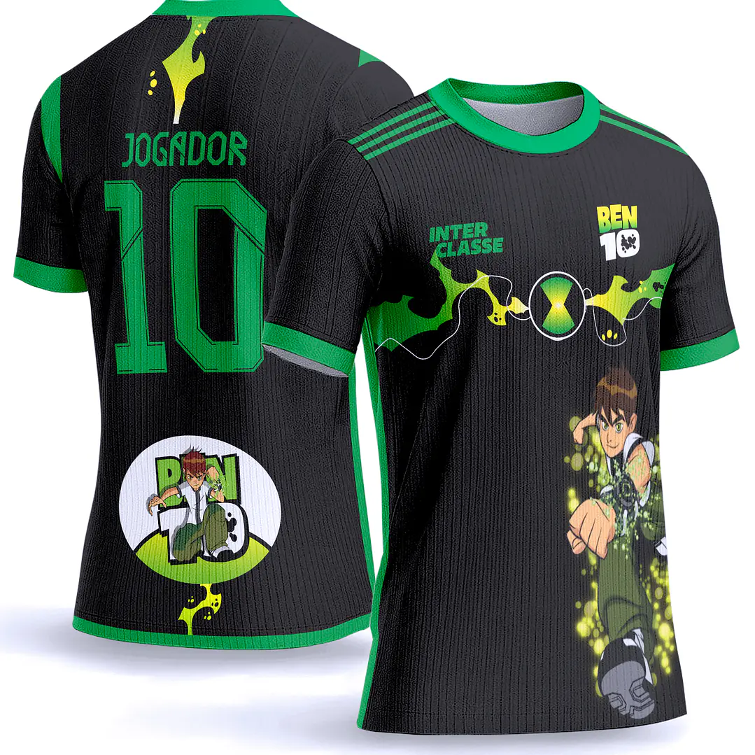 Arte Vetor Camisa Interclasse 1037 Ben 10 Ben Tennyson 1