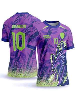 Arte Vetor Camisa Interclasse 1040 Dragão
