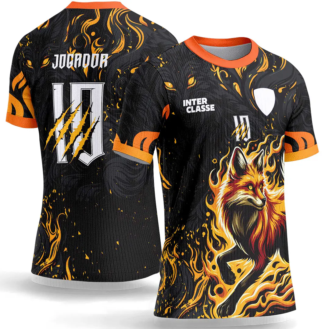 Arte Vetor Camisa Interclasse 1050 Raposa 1