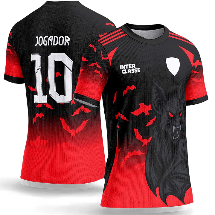 Arte Vetor Camisa Interclasse 1052 Morcego 1