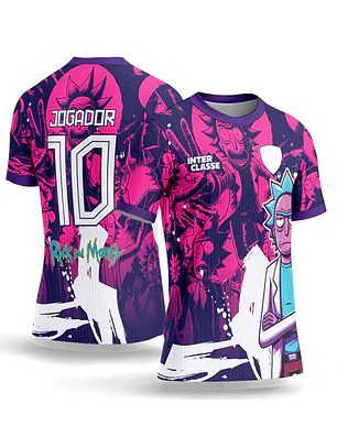 Arte Vetor Camisa Interclasse 1053 Rick & Morty  Rick Sanchez
